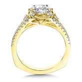 Halo Engagement Ring